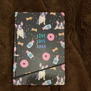 Dog-Themed Notebook with Elastic Band